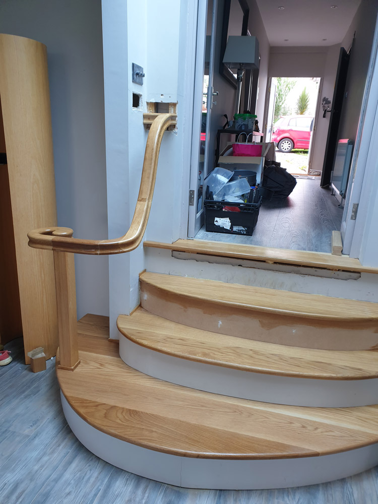 Bespoke steps and spindles Horsham